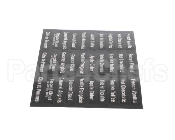 38749.7000 Bunn Flavor Decals Imix Eng/Fre