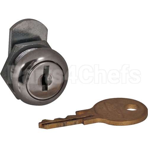 388-42 Compatible Bobrick Lock, Cylinder, W/Key, 1-1/16"L