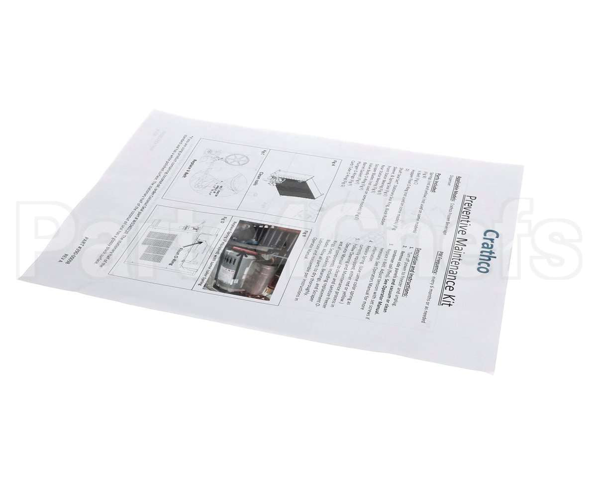 390-00098 Grindmaster Cecilware Instructions Pm Kit Cfb