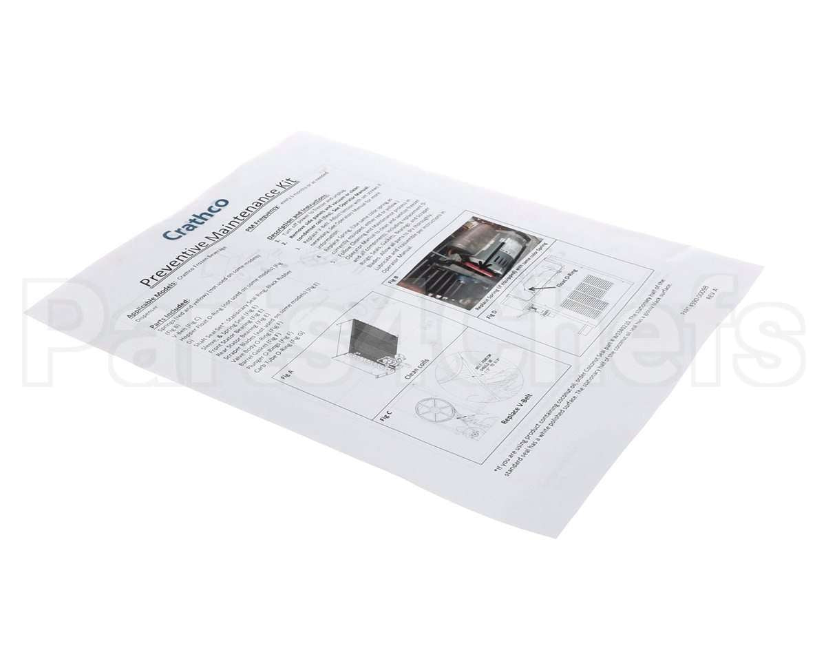 390-00098 Grindmaster Cecilware Instructions Pm Kit Cfb