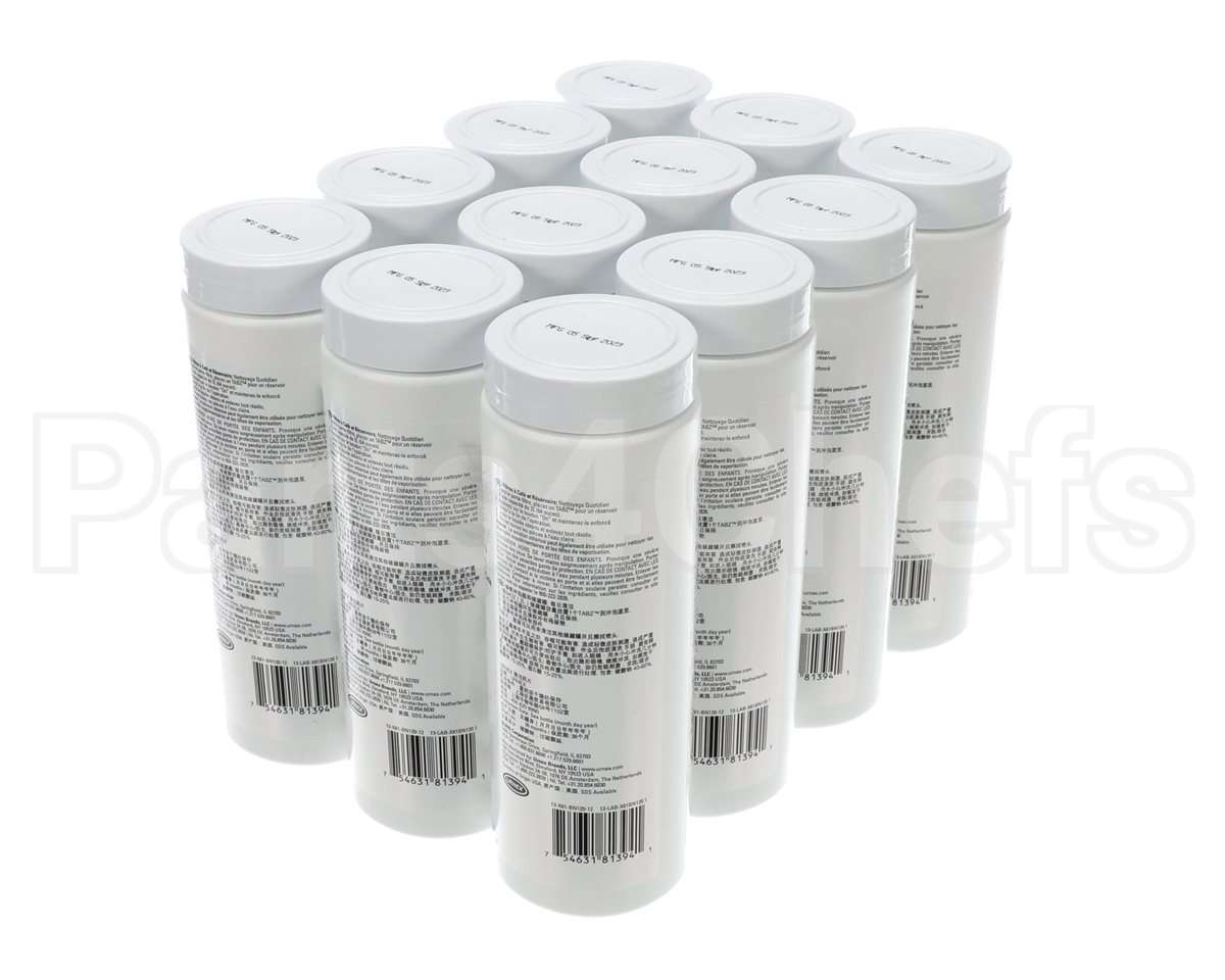 39637.0004 Bunn Cleaner, Brewer Tabz 12/Case