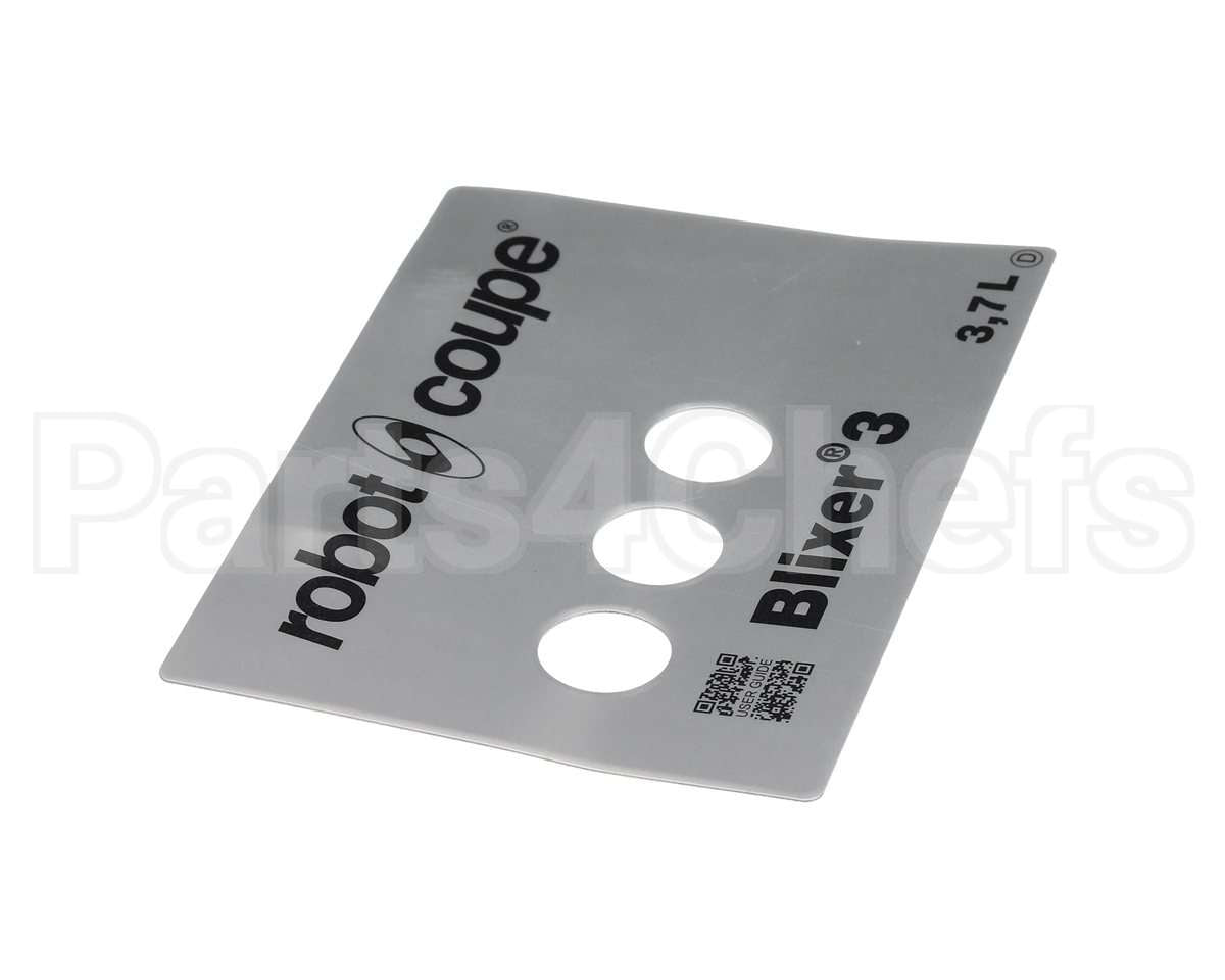 39784.0000 Robot Coupe Front Plate Assembly Blixer3D