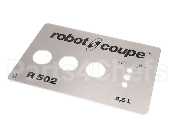 39818 Robot Coupe Front Plate Assembly R502E
