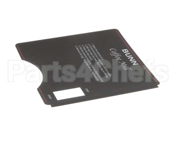 39957.0000 Bunn Decal, Grinder W/Switch(G2/G3