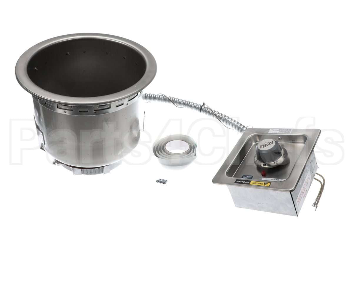 3P-SM507DULS120 Apw Wyott Round Warmer 7Qt T-Stat Contl