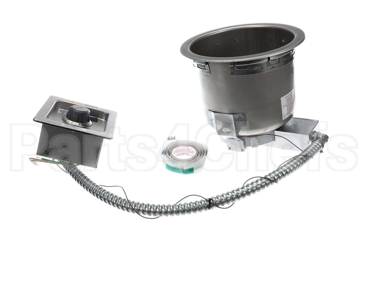 3P-SM507DULS120 Apw Wyott Round Warmer 7Qt T-Stat Contl