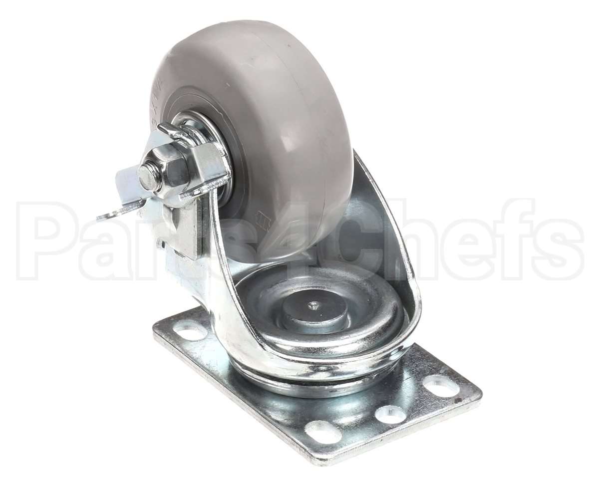 40010040 Frontline 3" Swivel Caster W/Brake