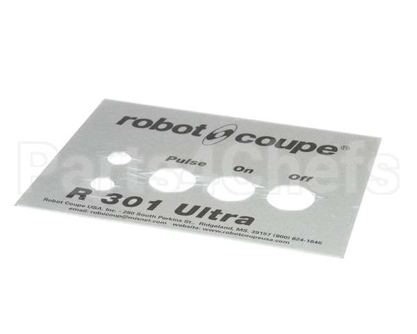 400177 Robot Coupe R3O1U Front Plate