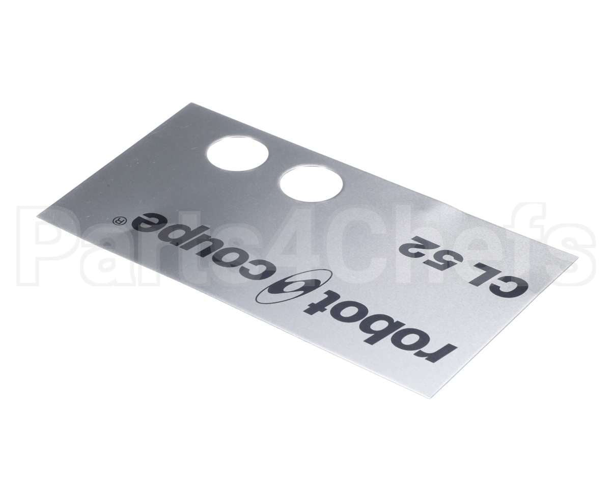 406516 Robot Coupe Cl52 Front Plate