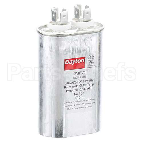 4070409 Compatible Lbc Bakery Equipment Capacitor, 370Vac 60/50Hz