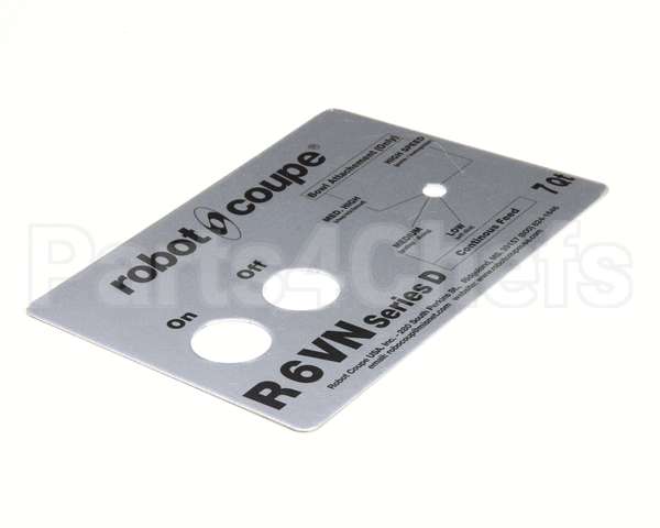 407235 Robot Coupe Front Plate R6Vn Series D