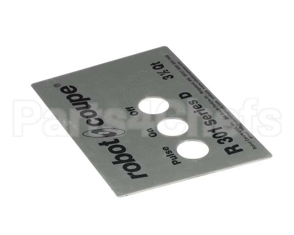 408016 Robot Coupe R301 Series D Front Plate