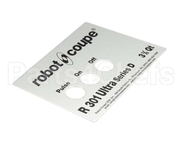 408017S Robot Coupe Front Plate R301U Series D