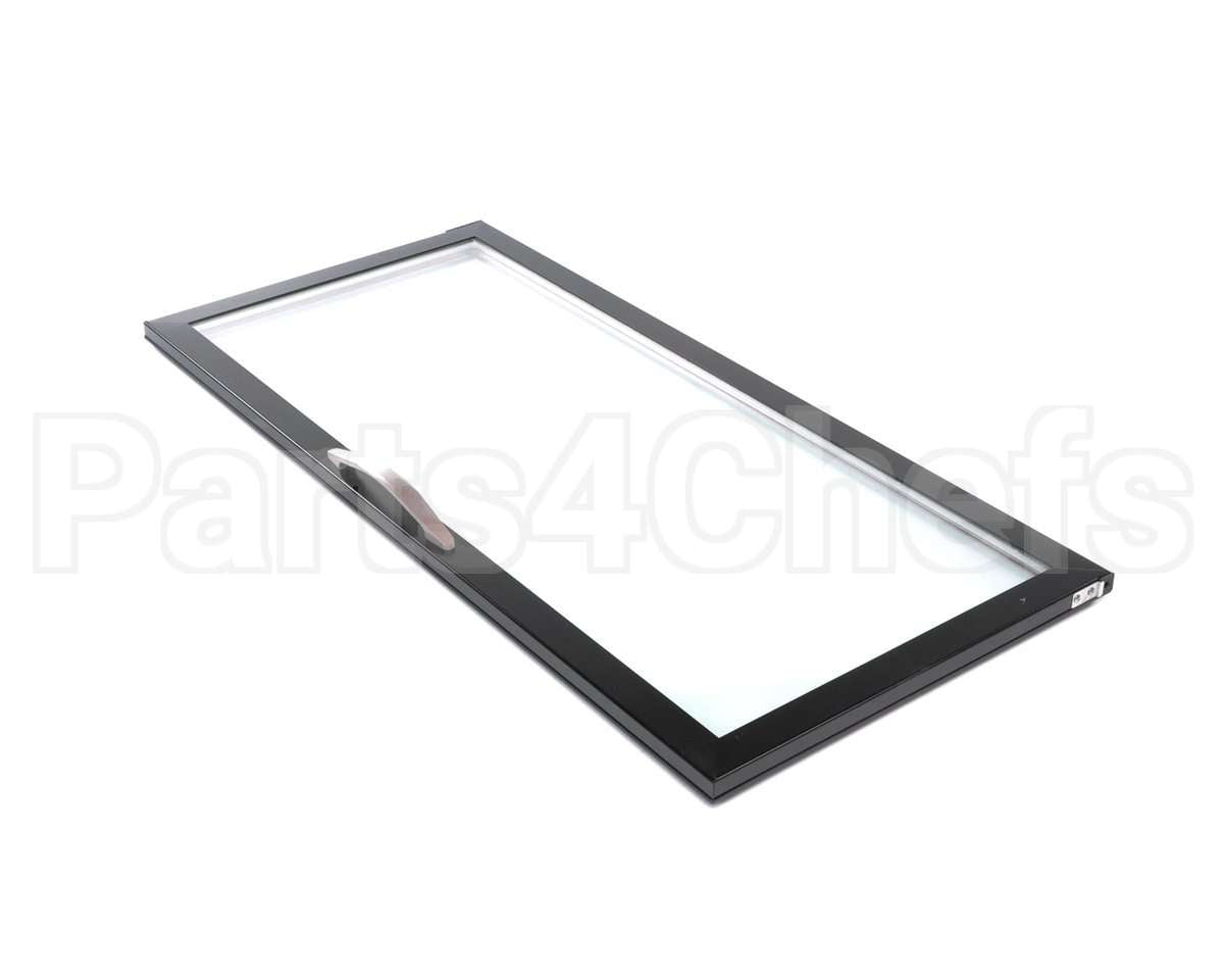 40B48-175D-02AA Beverage Air Door Assembly - Left Hand Blk Lvr49