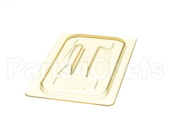40HPCH-150 Cambro H-Pan 1/4 Size Amber High Heat Plastic F