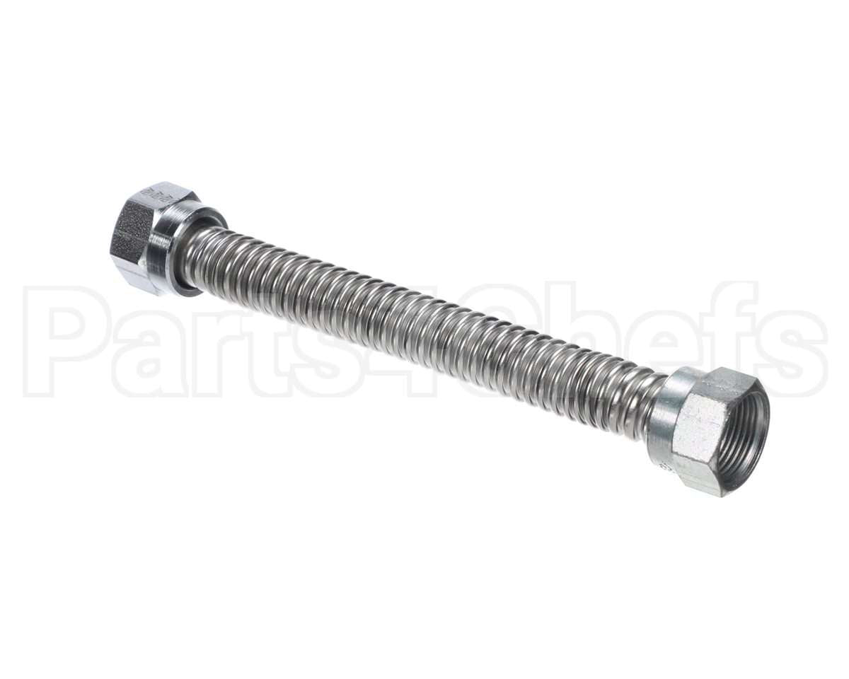 41079 Giles Hose, Corrugated, Ss, 1/2 Id X 8