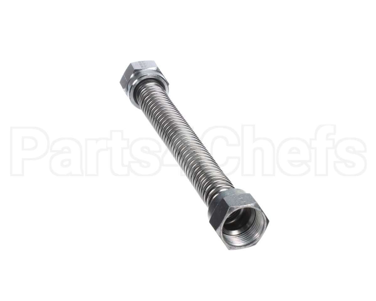 41079 Giles Hose, Corrugated, Ss, 1/2 Id X 8