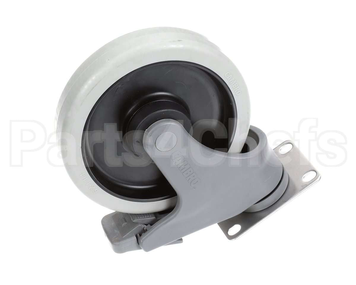 41114 Cambro Caster 6" Nylon Swvl/W Brake