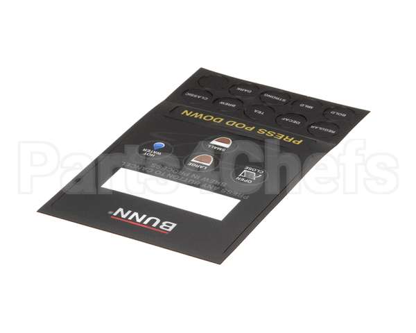 41145.0000 Bunn Decal Sheet,Switch/Flvr Labels