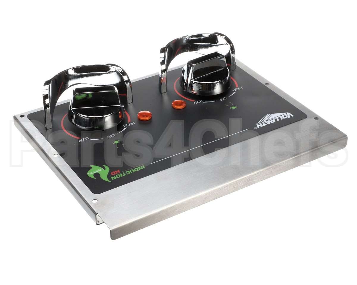 4161201-2 Vollrath Front Panel Assembly-Manual, 2-Hob