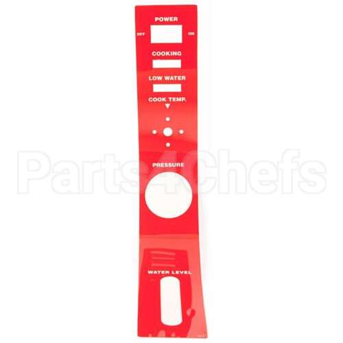 42548 Compatible Blodgett Panel Label - Red