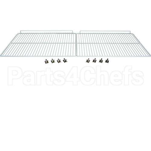 433681-2 Compatible Traulsen Shelf Kit Set Of 2, W/ C Lips