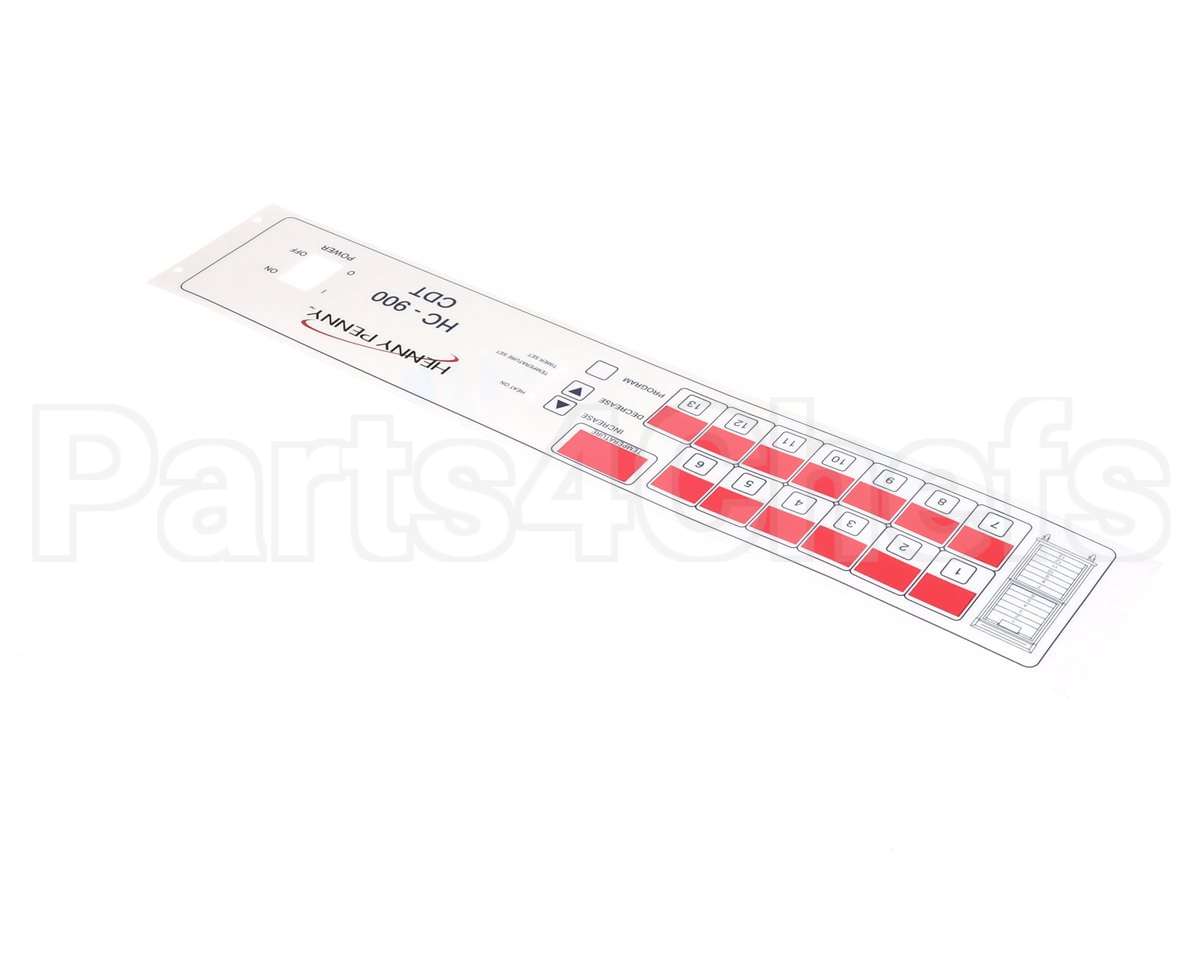 43952 Henny Penny Decal-Control Panel Kfc S