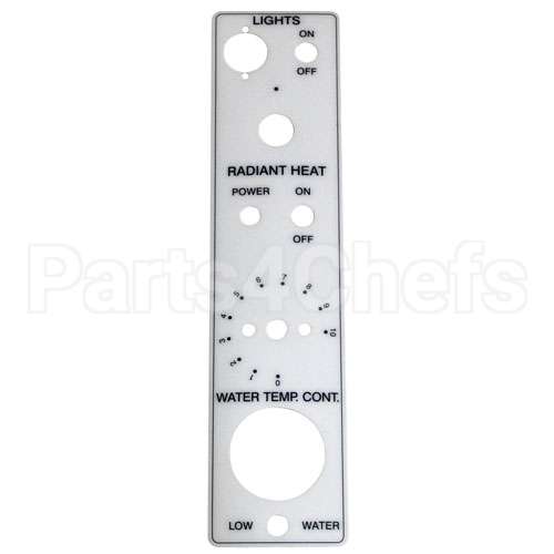 44015 Compatible Henny Penny Decal, Kfc Btm Ctrl Pnl