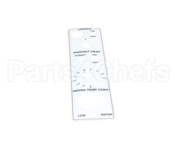 44015 Henny Penny Decal-Hcw-Kfc Btm Control Pnl