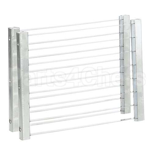 4408 Compatible Vollrath Blade Assy Lk4 -Lin Set Of 2 Blades