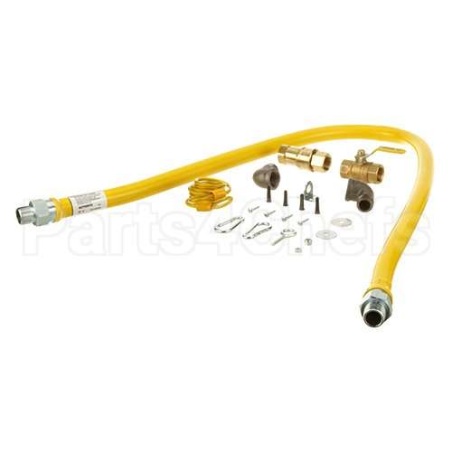 44S0410-60 Compatible Dormont Mavrik Gas Hose Kit, 3/4" X 60"