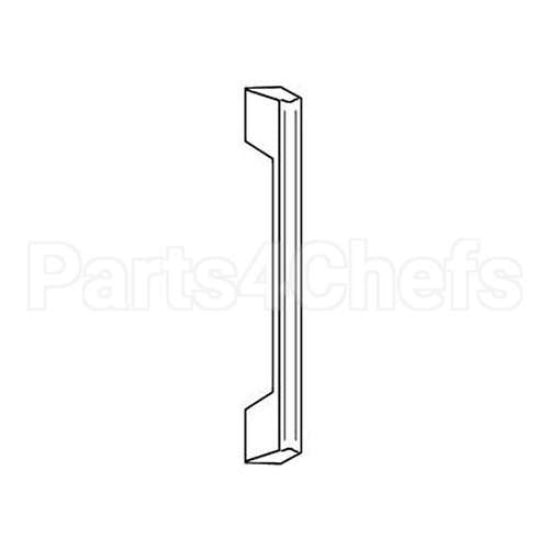 45-15782-0001 Compatible Ardco Handle, Chrome
