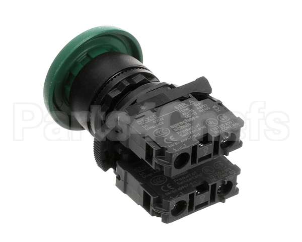 4563 Hardt Switch Man Advance Green W/ 2 No Contact