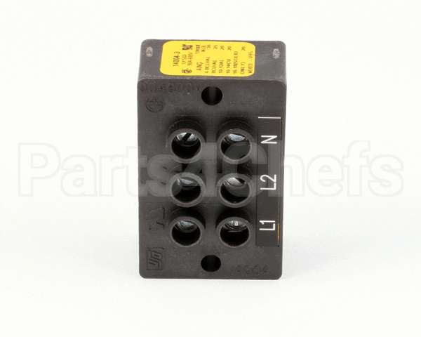 4622 Nieco Terminal Block, 3 Pole, 90 Amp, 600V