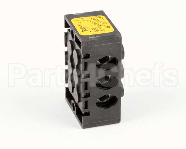 4622 Nieco Terminal Block, 3 Pole, 90 Amp, 600V