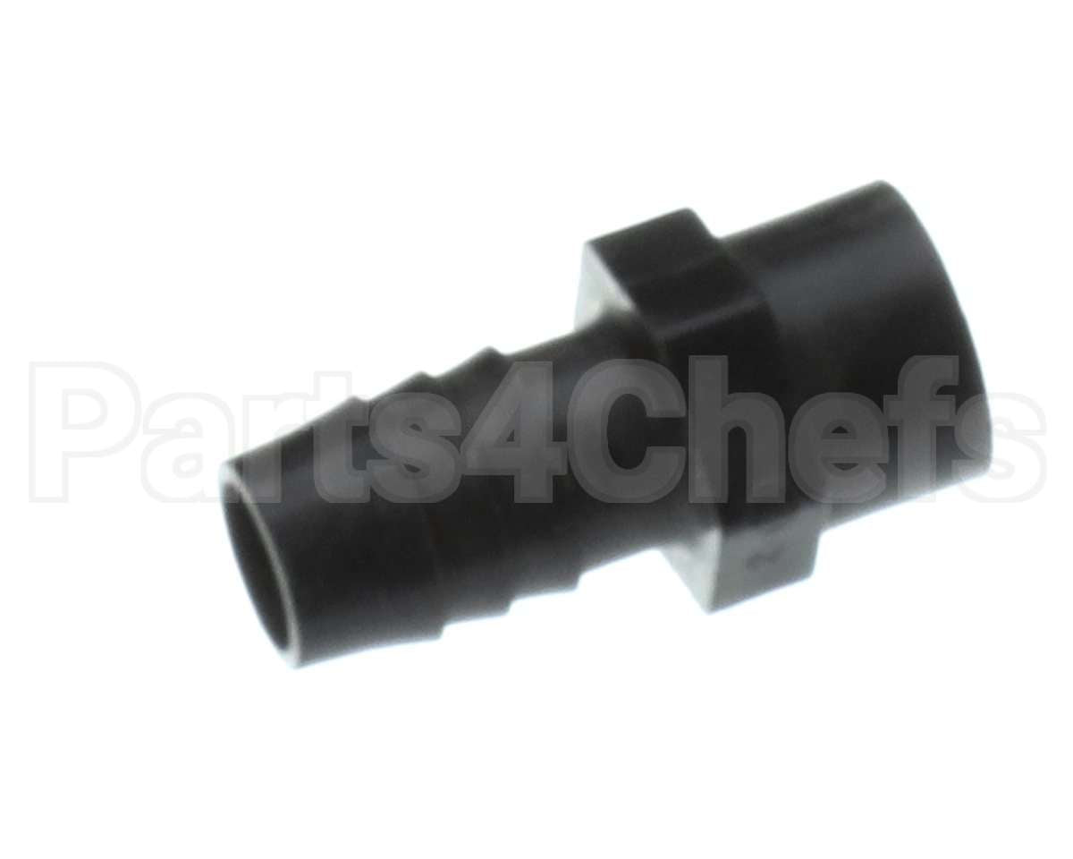 4730-004-40-12 Jackson Adapter 1/2 Barb X 1/4 Fnpt Black Polypr