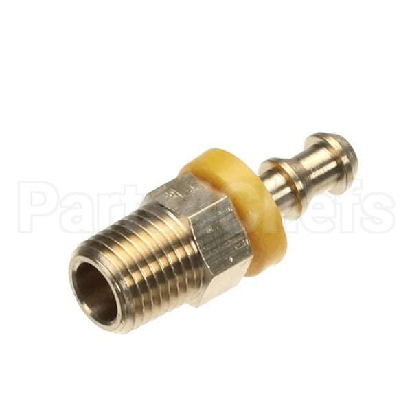 4730-011-95-41 Compatible Jackson Fitting 1/4 Barb 1/4 Mnpt Swivel