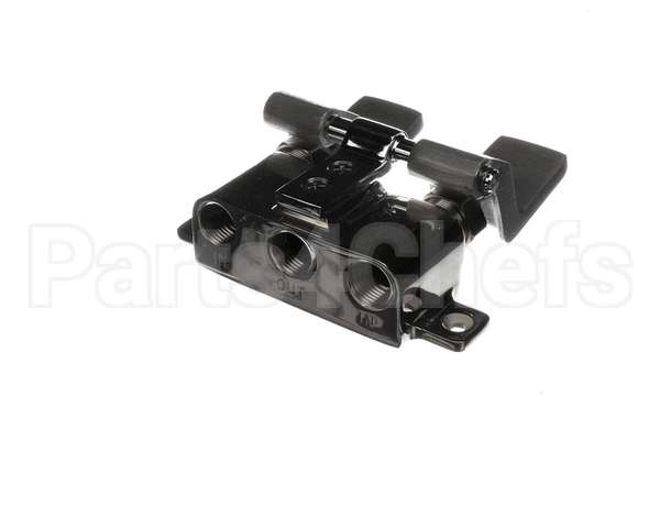 47988 Fisher Ss Dual Floor Foot Valve