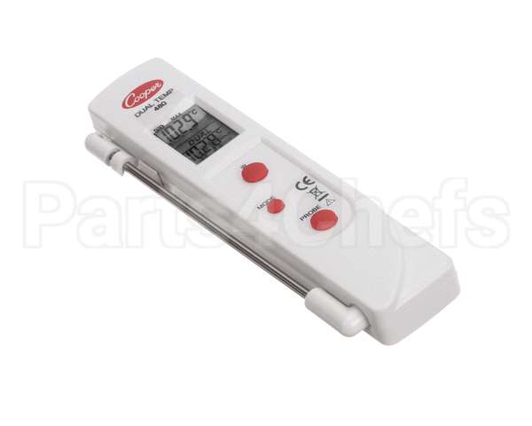 480-0-8 Cooper Atkins Dual Temp Ir Therm. W27428 F C Probe