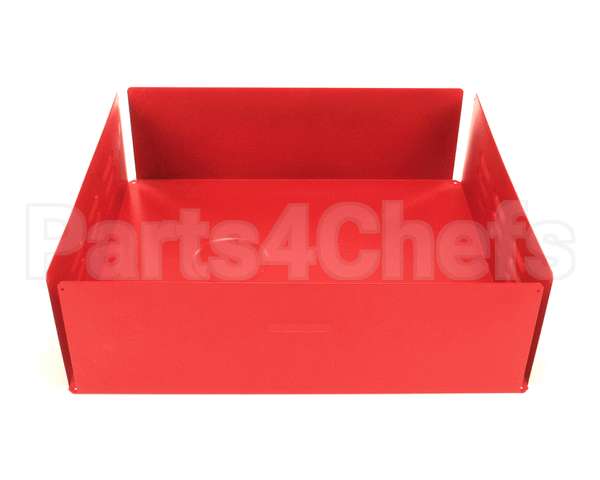 49452 Gold Medal Products Top Pan,Red Powder Coat