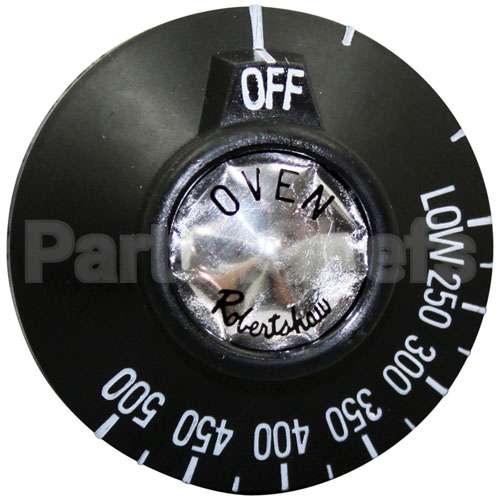 499678-1 Compatible Hobart Oven Black Knob