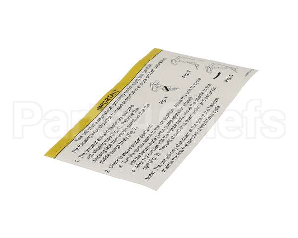 4A2692-01 Hoshizaki Label-Bin Control