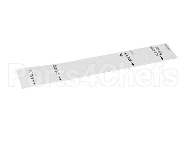 4A4393-01 Hoshizaki Label -Switch Fuse