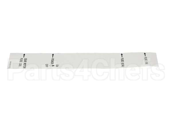 4A4393-01 Hoshizaki Label -Switch Fuse