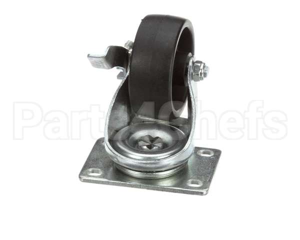 50-0058 Nu-Vu Caster,Locking,3"X1-1/4