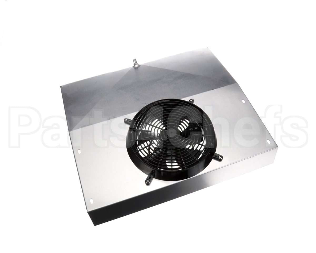 50-040-LT Continental Refrigeration Fan Panel Assy Black Fan Guard With 4-14