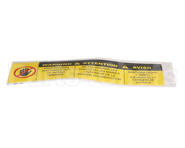 5000-313 Somerset Industries Label Keep Fingers