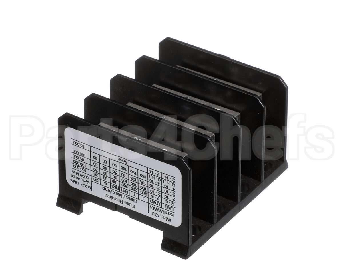 500205 Marshall Air 4 Pole 600V Terminal Block