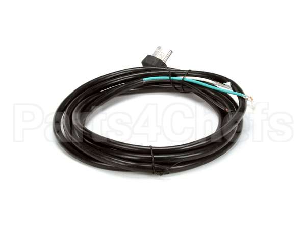 50201 Continental Refrigeration Cord & Plug, 10Ft. (Plug=Nema 5-15)