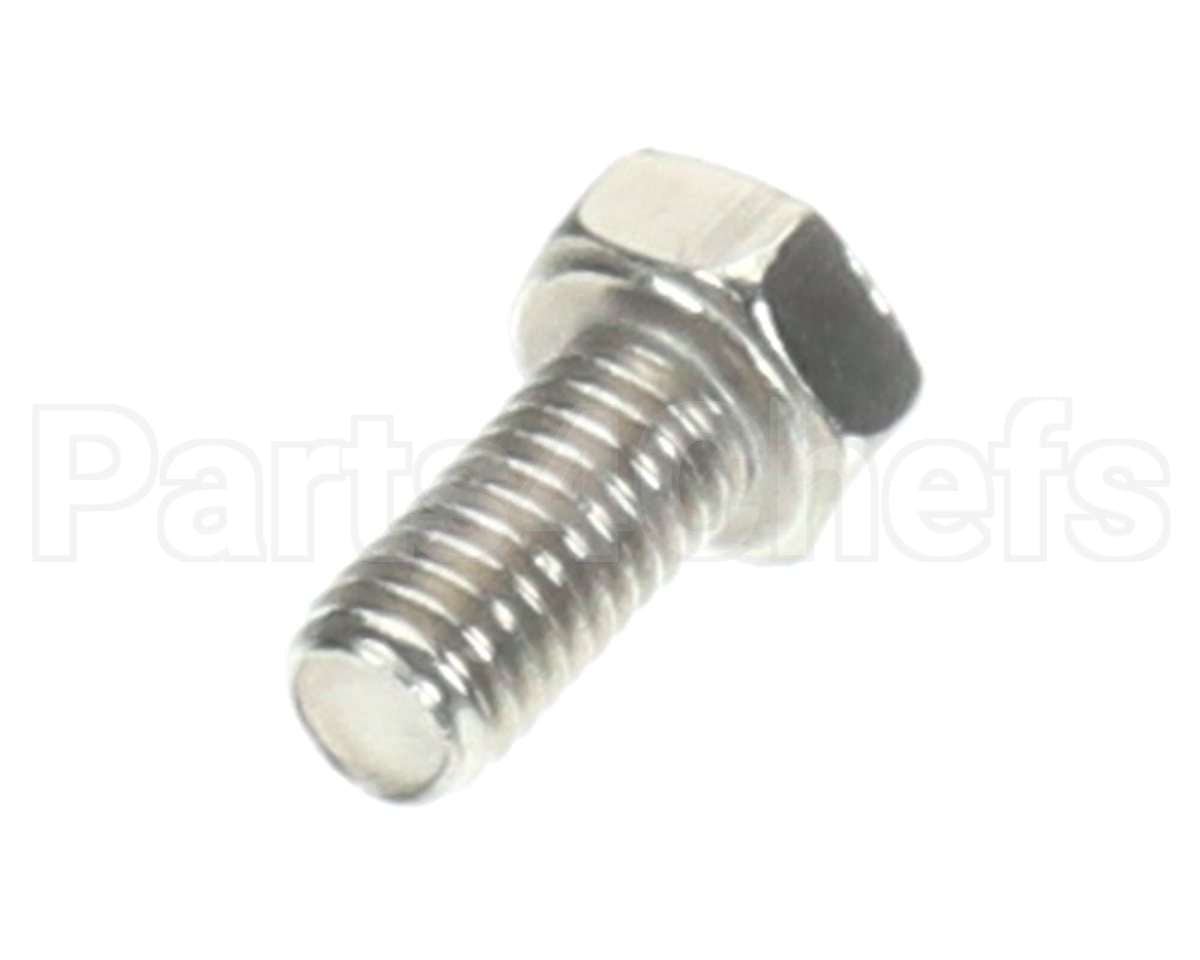 50204 Unic M5X10Mm Stainless Steel Screw (8Mm Hex)
